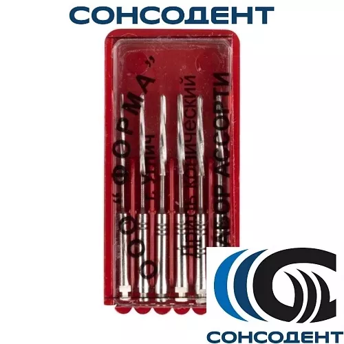 Дриль конический для стекловолоконных штифтов ДКС (№1-6) Форма