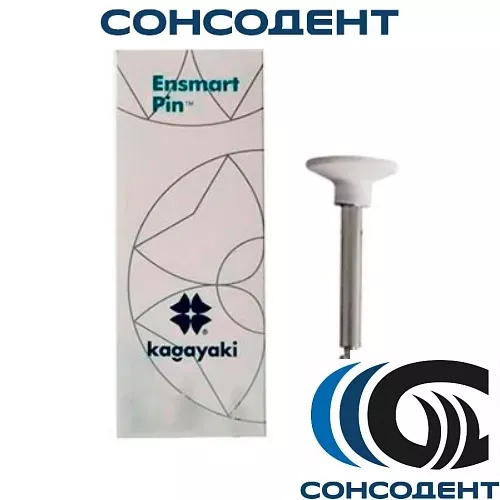 Kagayaki Ensmart Pin 125/ Кагаяки Энсмарт Пин полир. диск, грубая, белые на металл. ножке (30 шт), ENPS 125-2