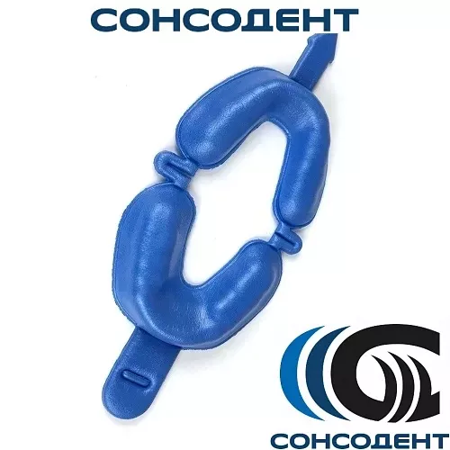 Ложки аппликационные двухсторонние Большие (Синие, 50 штук) StaiNo, DT03L