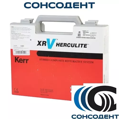 Herculite XVR General Kit / Геркулайт XRV Дженерал Кит 16 шпр (14 шпр x 5г + 2 шпр х 4г) Kerr, 30894