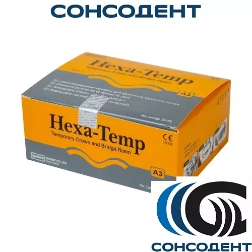 Hexa temp / Хекса темп А3 (50 мл + канюли) Spident, 7112A3