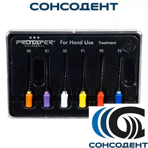 ProTaper Universal / ПроТейпер ручной 31мм Assorti (6шт) Maillefer, A041803190112