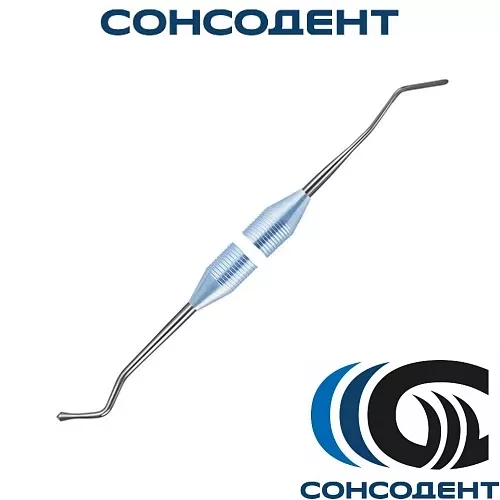 Штопфер конусный гладилка средняя 2,0/1,5 (голубой) Экрадент, 04-22