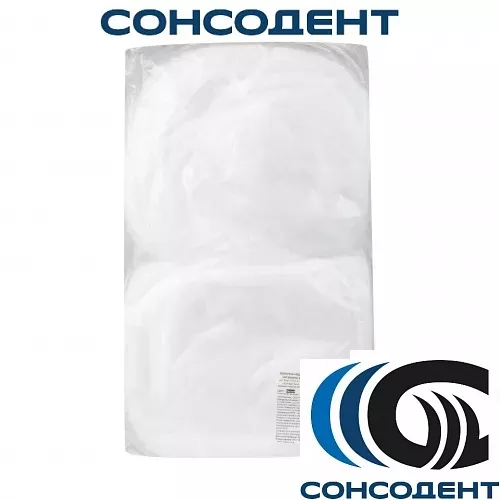 Шапочки берет белая (100 шт) СпецМедЗащита, Бер-10/1р-Б