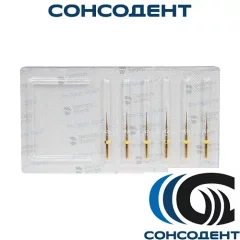 ProTaper Gold / ПроТейпер 19 мм SX (6 шт) Maillefer, A0410219G0103