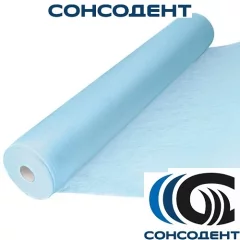 Простыня нестерильная №100/600 70см х 200см (голубая, в рулоне) СпецМедЗащита
