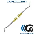 Штопфер обратноконусный - гладилка дистальная малая 1,4/1,5 (золото) Экрадент, 04-04