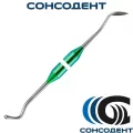 Гладилка моделировочная лепесток (конусная) 2,3/2,5 (травяной) Экрадент, 07-25