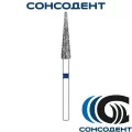 Бор алмазный FG 806.314.166.524.023 конус синий (10шт) ВладМива, 806.314.166.524.023 / 866.314.164.100.023
