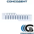 Kagayaki Ensmart Pin 125 полиры чашки на металлической ножке грубые белые (10 шт), 10шт./планка ENPS 125-3