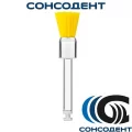 Щетка профилактическая жесткая желтая P1475 (1 шт) NTI, Р1475