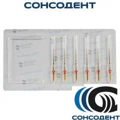 ProTaper Gold / ПроТейпер 25 мм F2 (6 шт) Maillefer, A0411225G0203