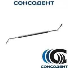 Ложка кюретажная изогнутая (№3) СТРУМ, 110-008