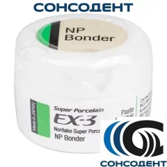 EX-3 Паста - опак NP Bonder бондер для металла (6г) Kuraray Noritake, 10-205