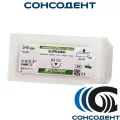 Supramid / Супрамид USP 3/0, L=45 см, игла HS 1/2, 18мм (обратно-режущая) (1 шт) Resorba, 1 Штука 6114