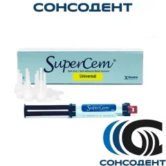 SuperCem Universal композитный цемент (1 шприц 5 мл) DentKist