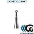 Боры ТВС угловые 11-012-8 L-27 (50 шт) шарик КМИЗ, 11-012-8