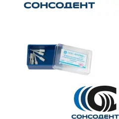 Штифты стекловолоконные № M1 с объёмной головкой (6шт) ФОРМА, ШВС-125-0.7